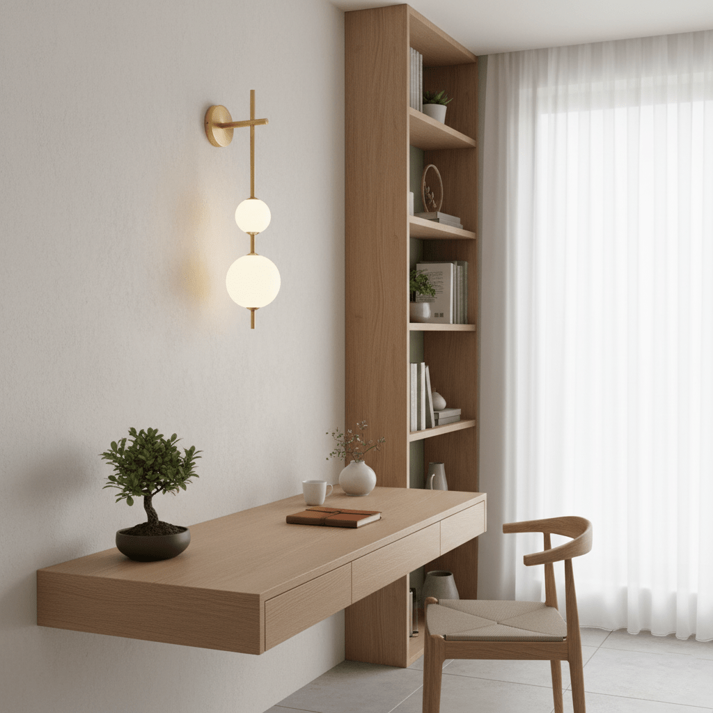 Vertical Globe Wall Lamp - Vakkerlight