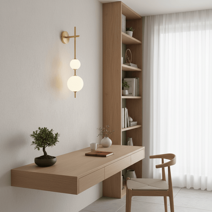 Vertical Globe Wall Lamp - Vakkerlight