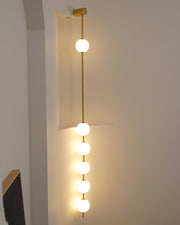 Vertical Balls Wall Lamp