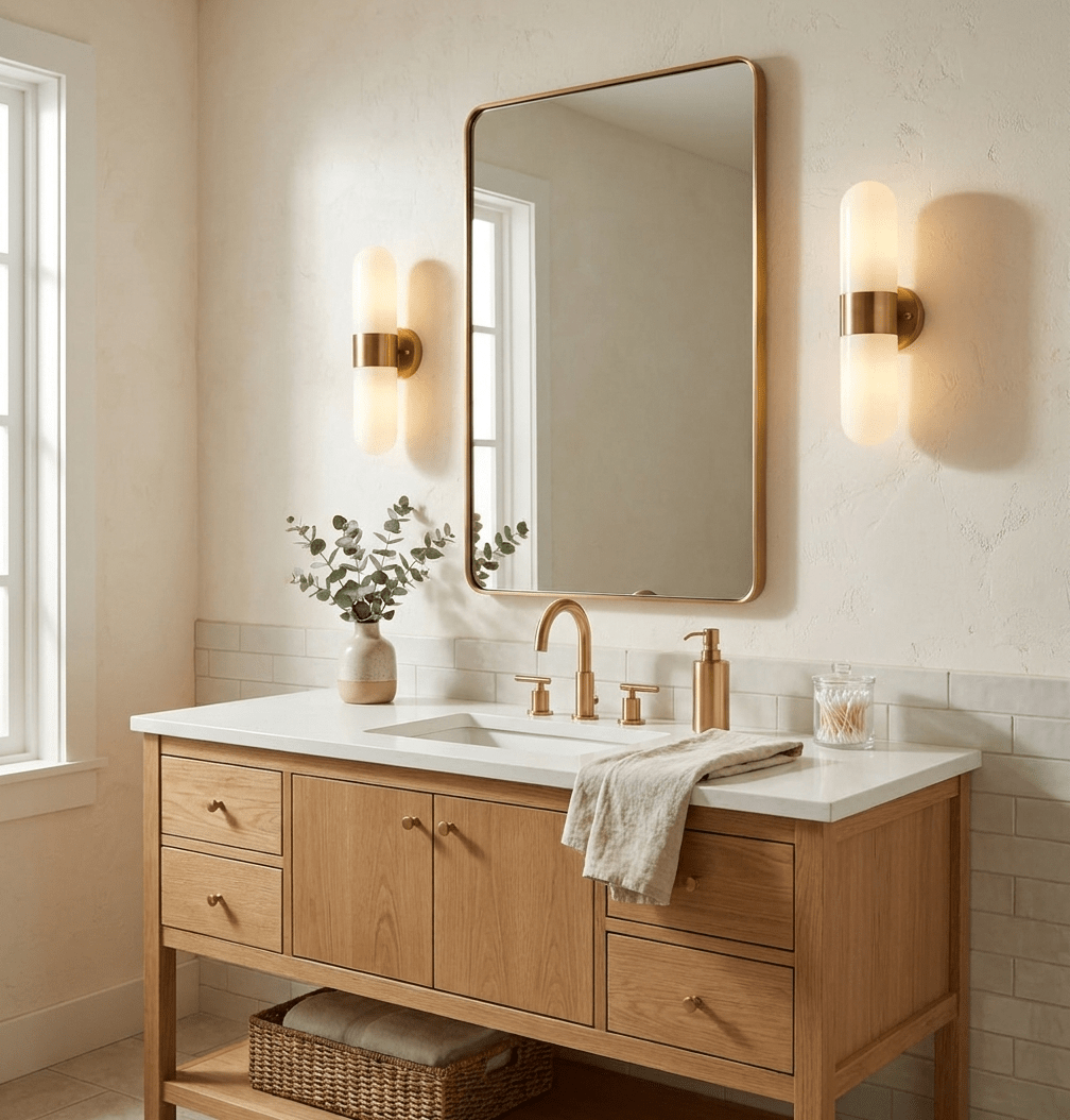 Vertical Capsule Glass Wall Sconce - Vakkerlight