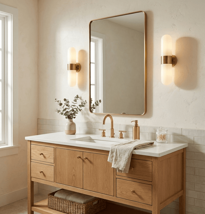 Vertical Capsule Glass Wall Sconce - Vakkerlight
