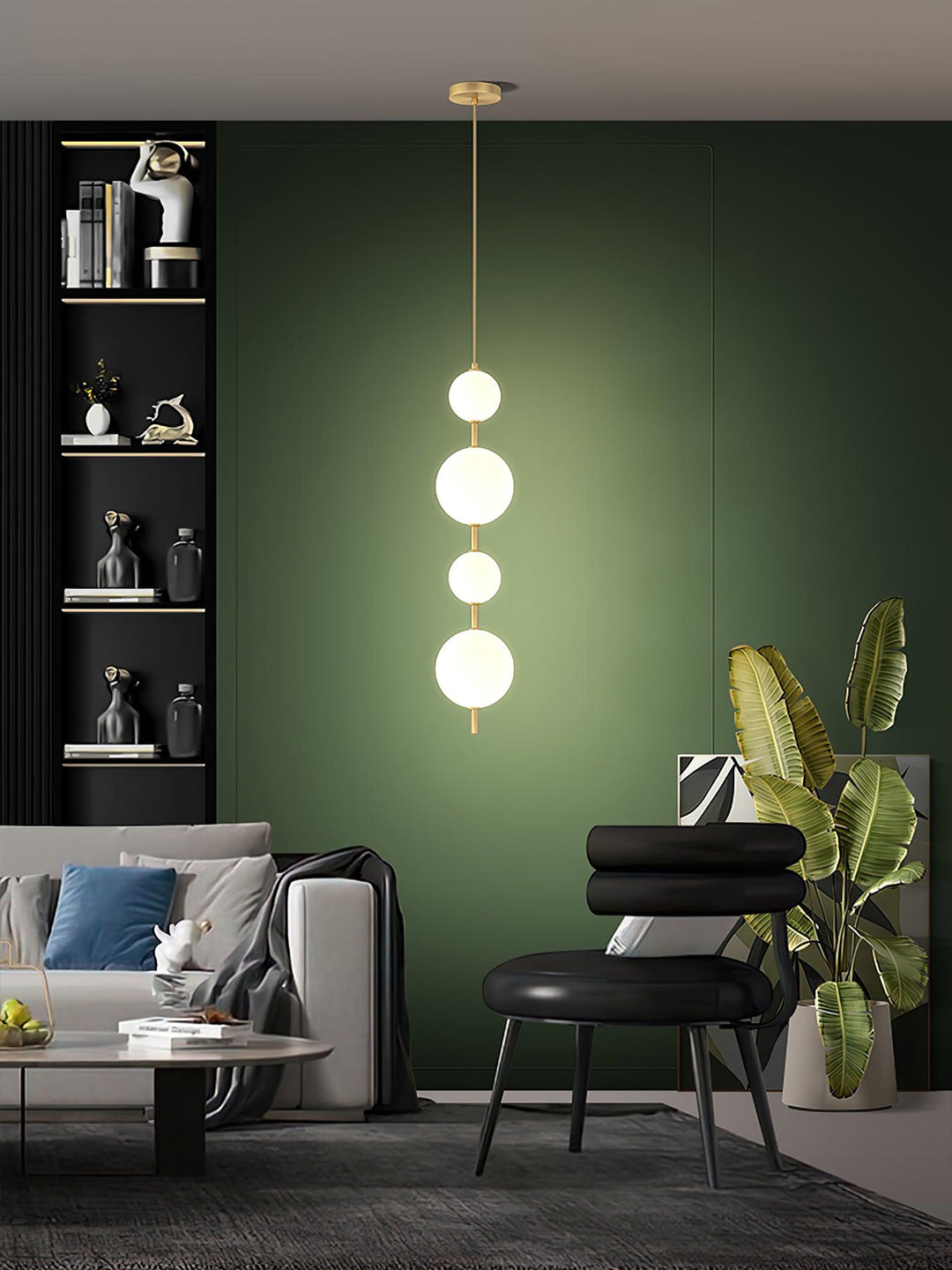 Vertical Globe Pendant Lamp - Vakkerlight