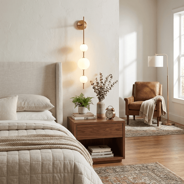 Vertical Globe Wall Lamp - Vakkerlight