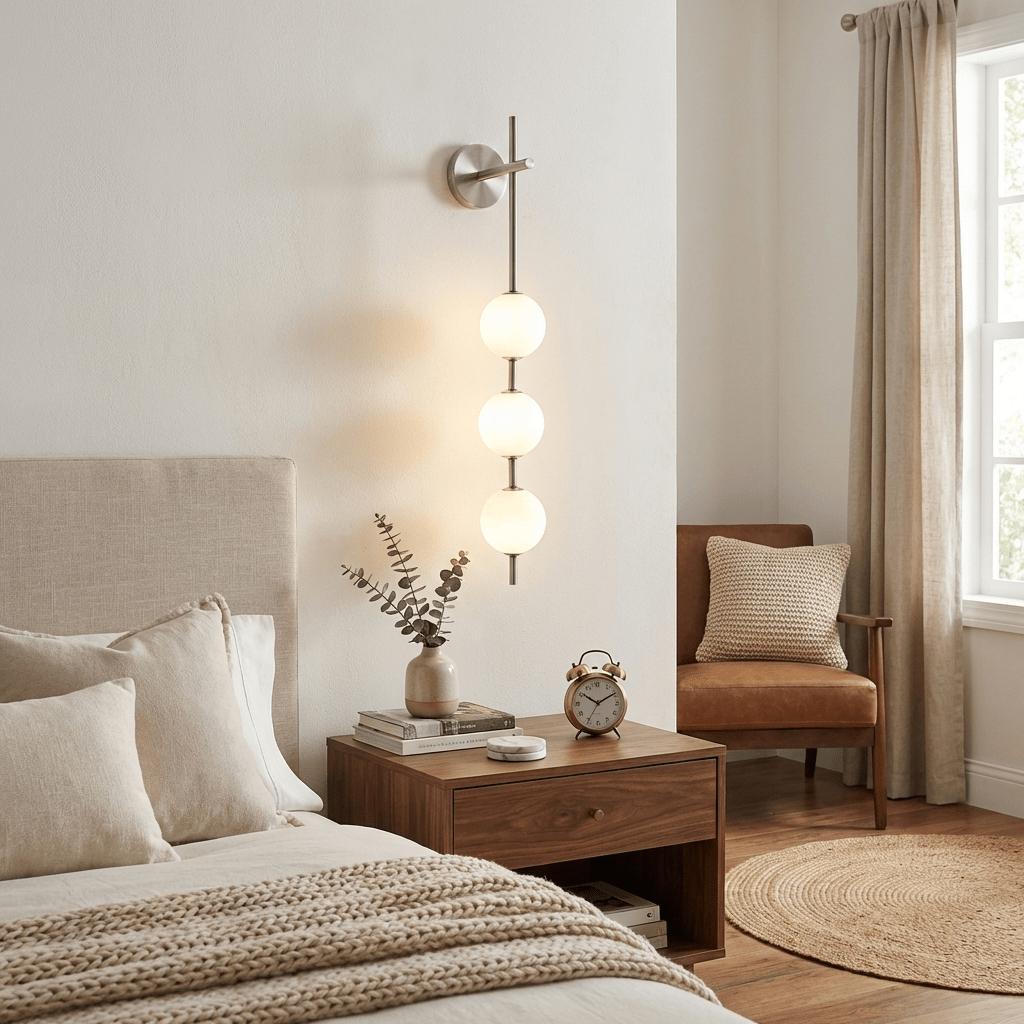 Vertical Globe Wall Lamp - Vakkerlight