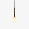 Vertical Walnut Balls Pendant Lamp - Vakkerlight