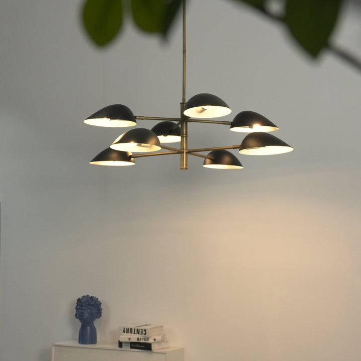 Vespera Brass Chandelier - Vakkerlight