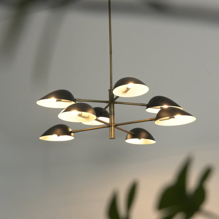 Vespera Brass Chandelier - Vakkerlight