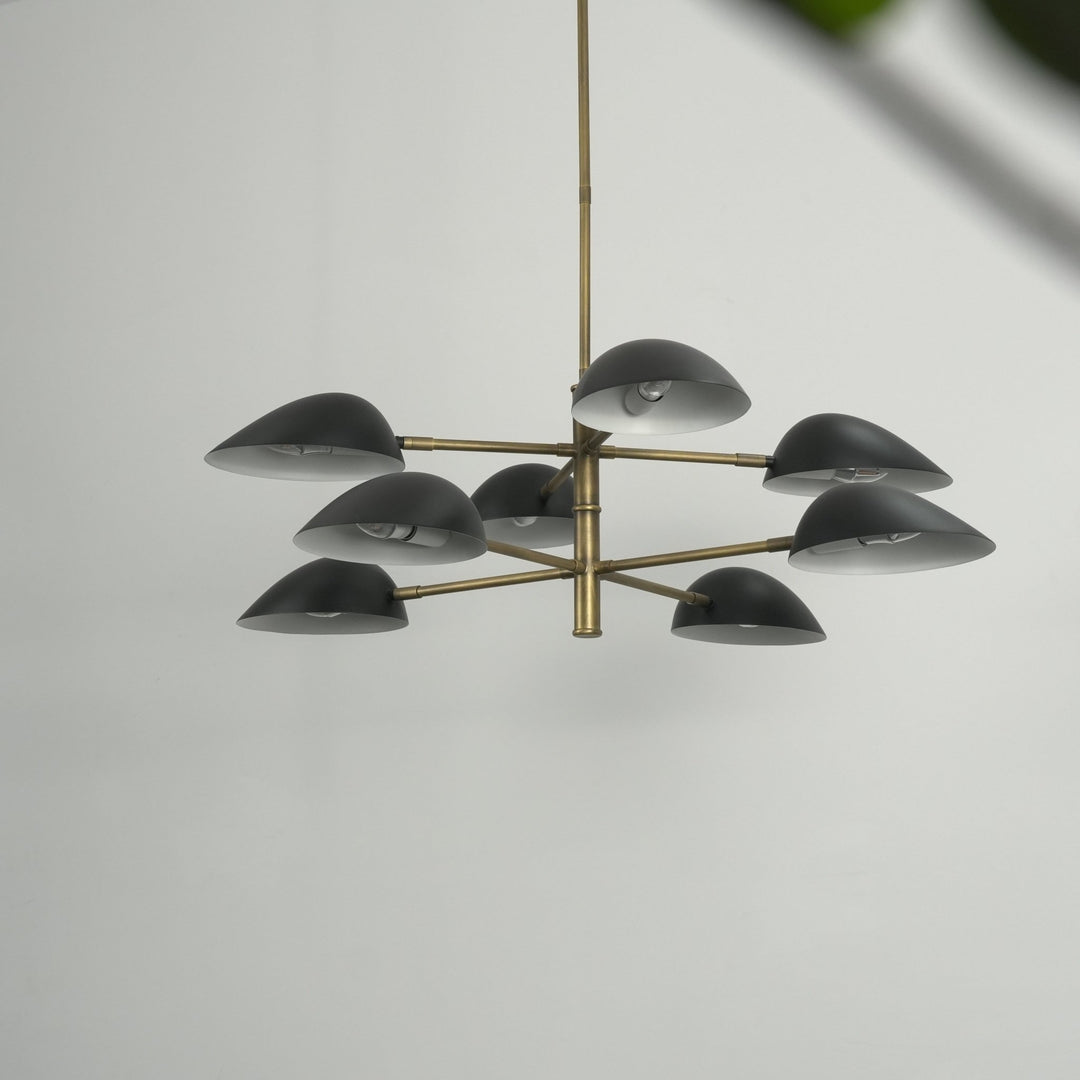 Vespera Brass Chandelier - Vakkerlight