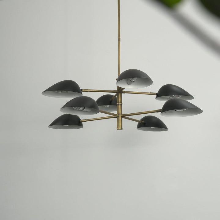 Vespera Brass Chandelier - Vakkerlight