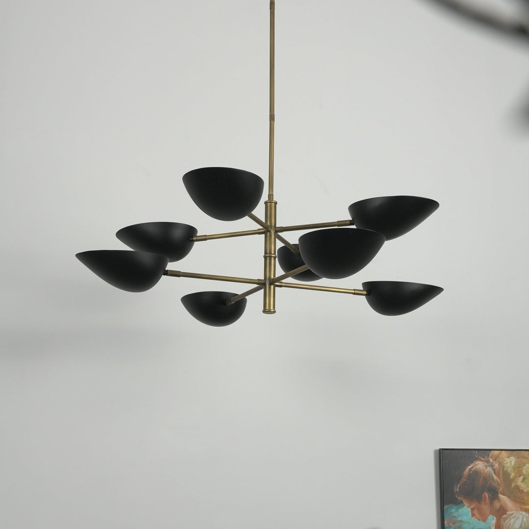 Vespera Brass Chandelier - Vakkerlight
