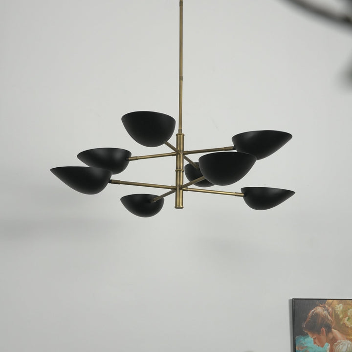 Vespera Brass Chandelier - Vakkerlight