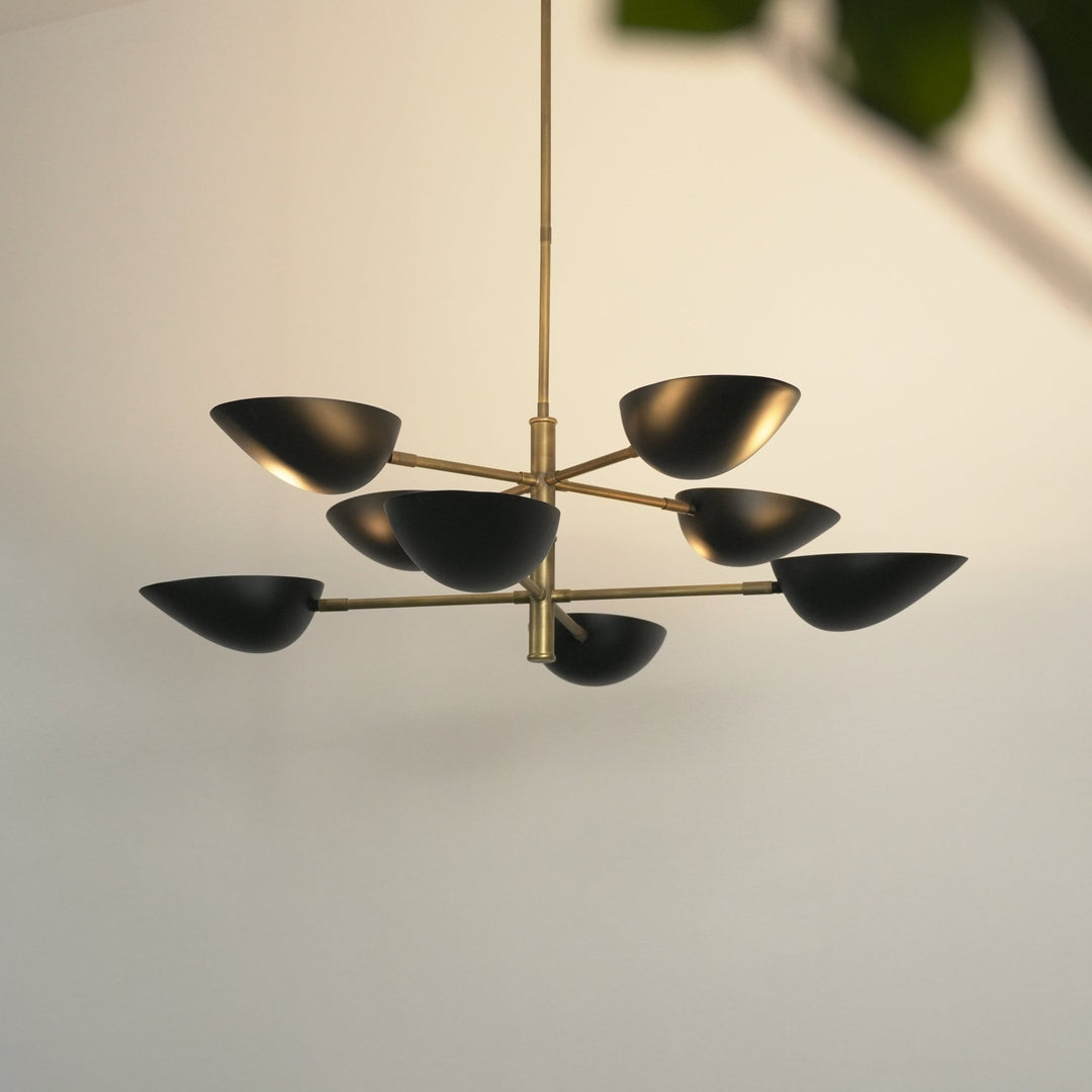 Vespera Brass Chandelier - Vakkerlight