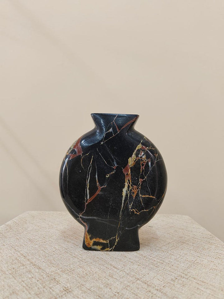 Vetra Noir Marble Vase - Vakkerlight