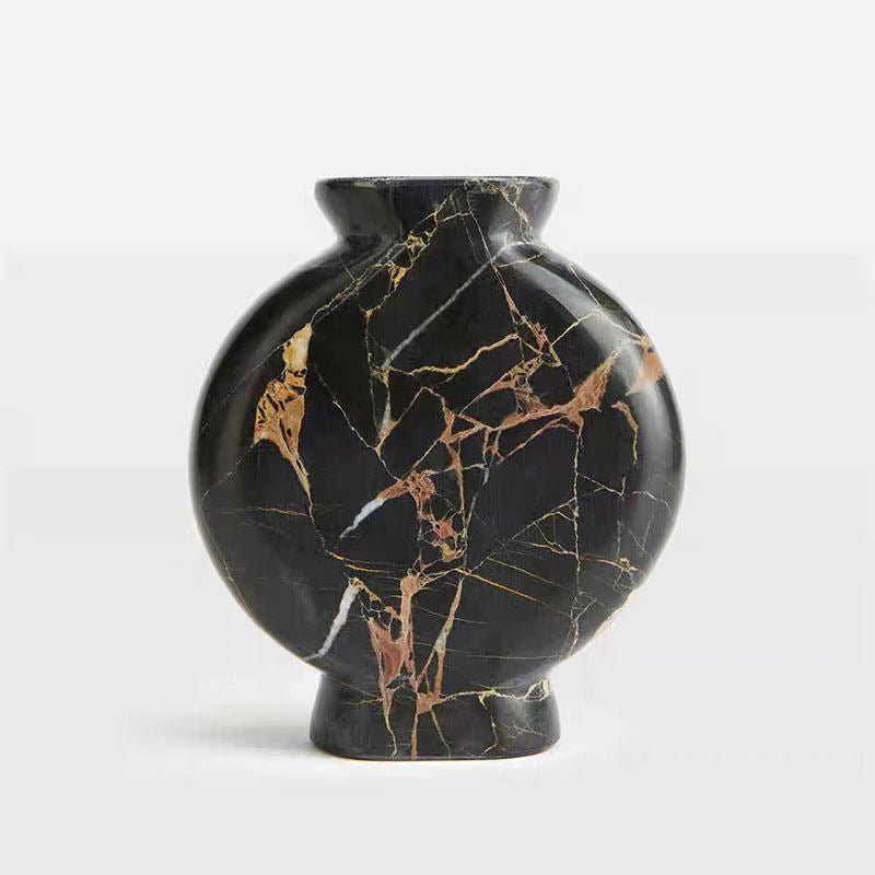 Vetra Noir Marble Vase - Vakkerlight