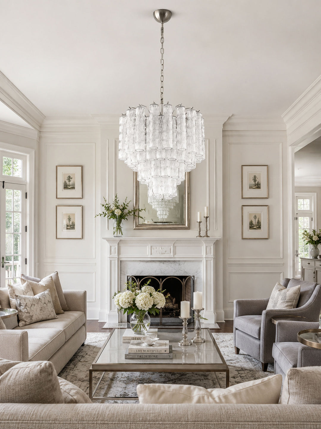 Vetrina Glass Chandelier - Vakkerlight