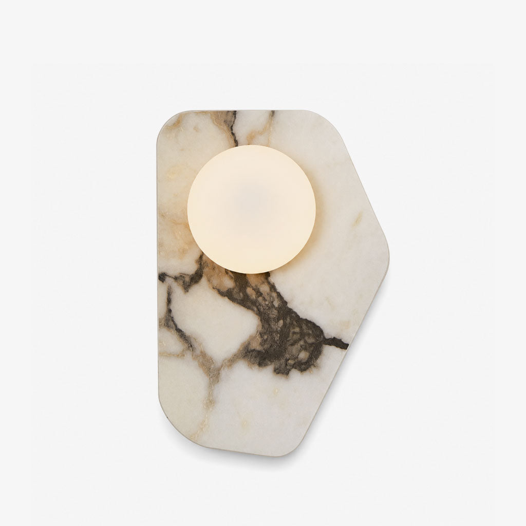Veyla Stone Pebble Wall Sconce