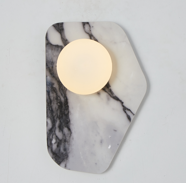 Veyla Stone Pebble Wall Sconce