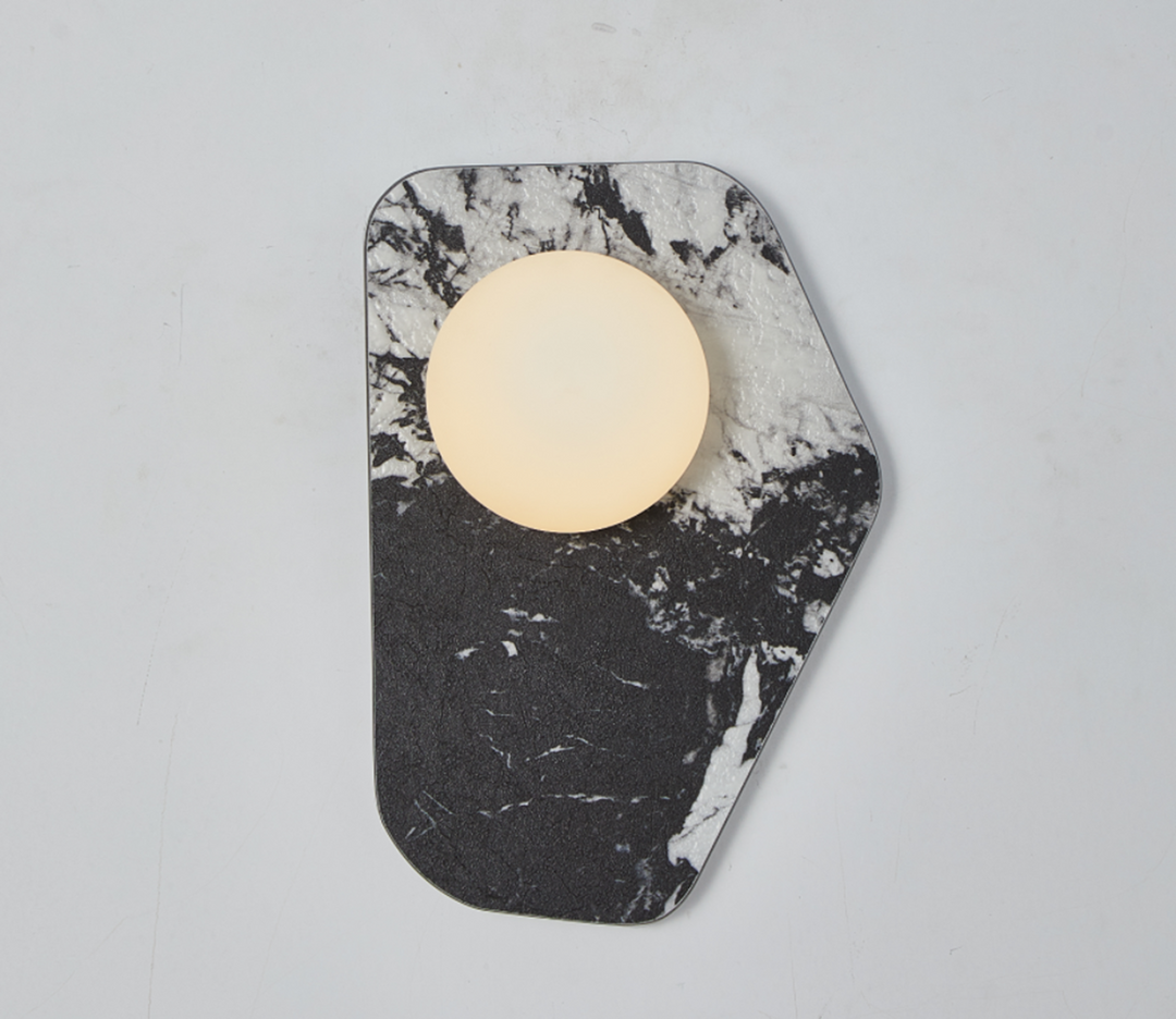 Veyla Stone Pebble Wall Sconce