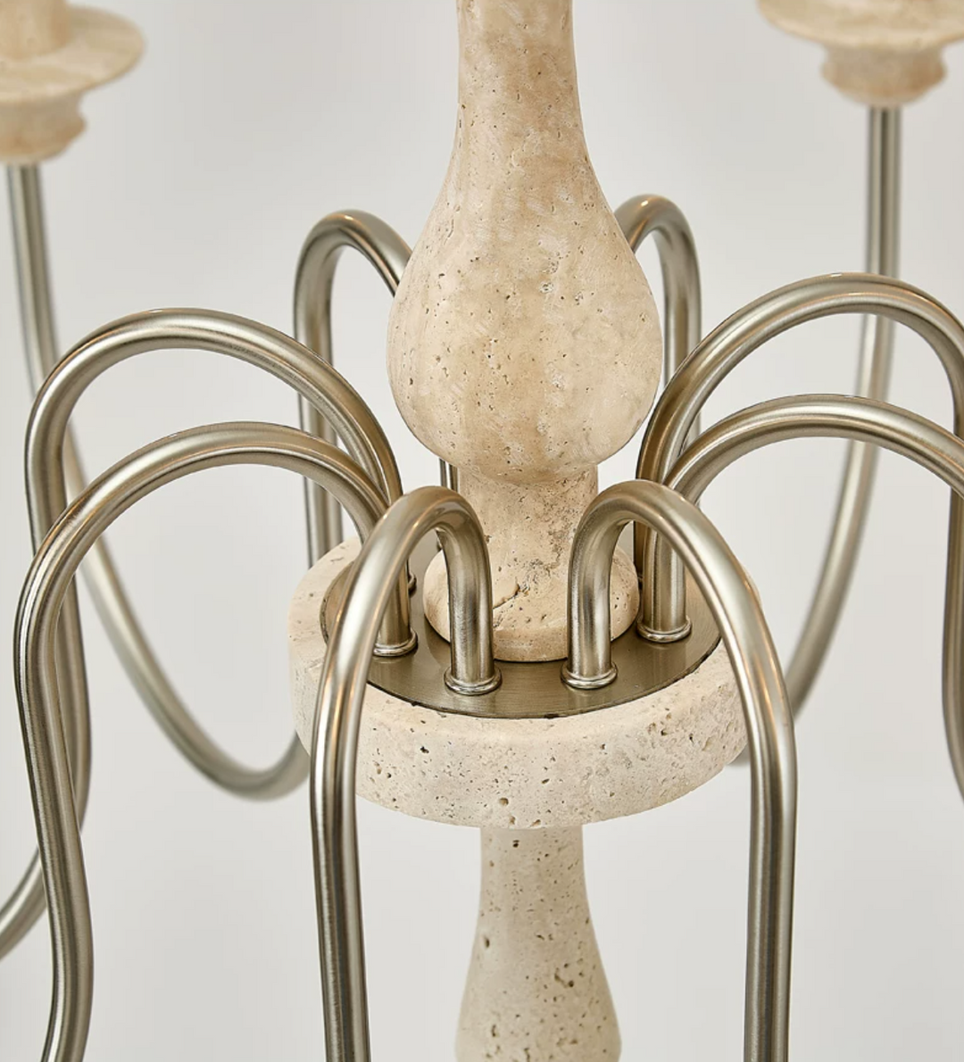 Veyrane Travertine Chandelier
