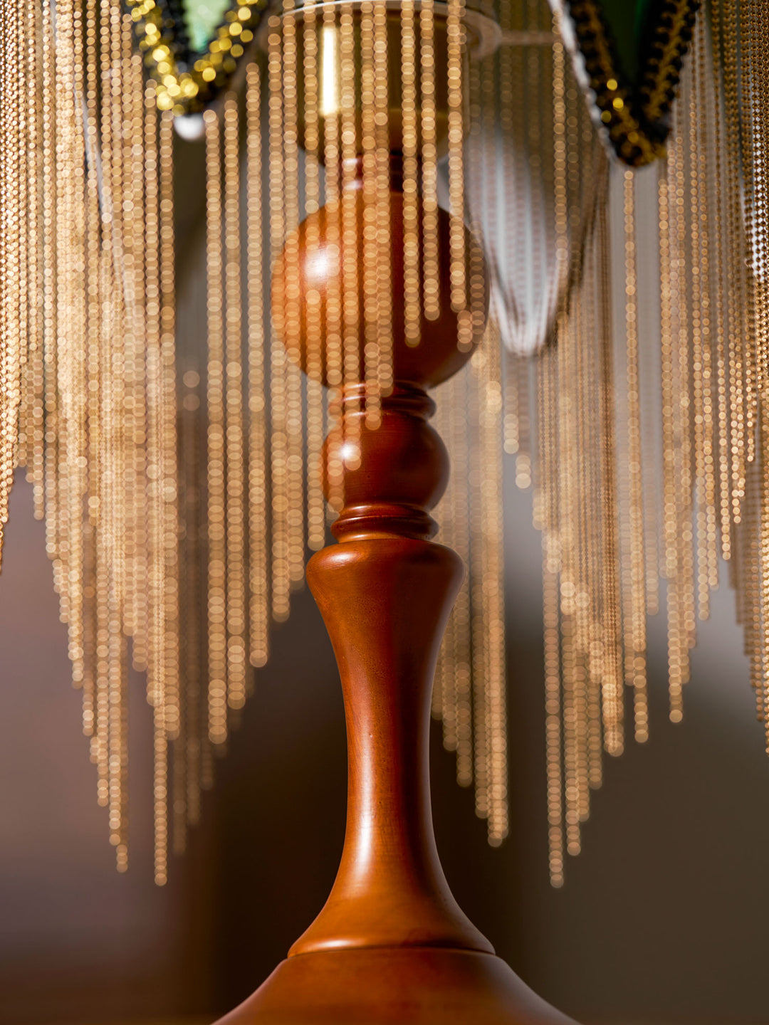 Victorian Fringe Table Lamp - Vakkerlight