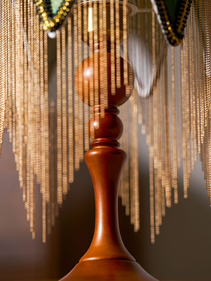 Victorian Fringe Table Lamp - Vakkerlight