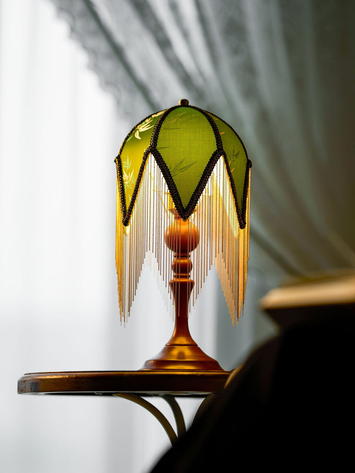Victorian Fringe Table Lamp - Vakkerlight