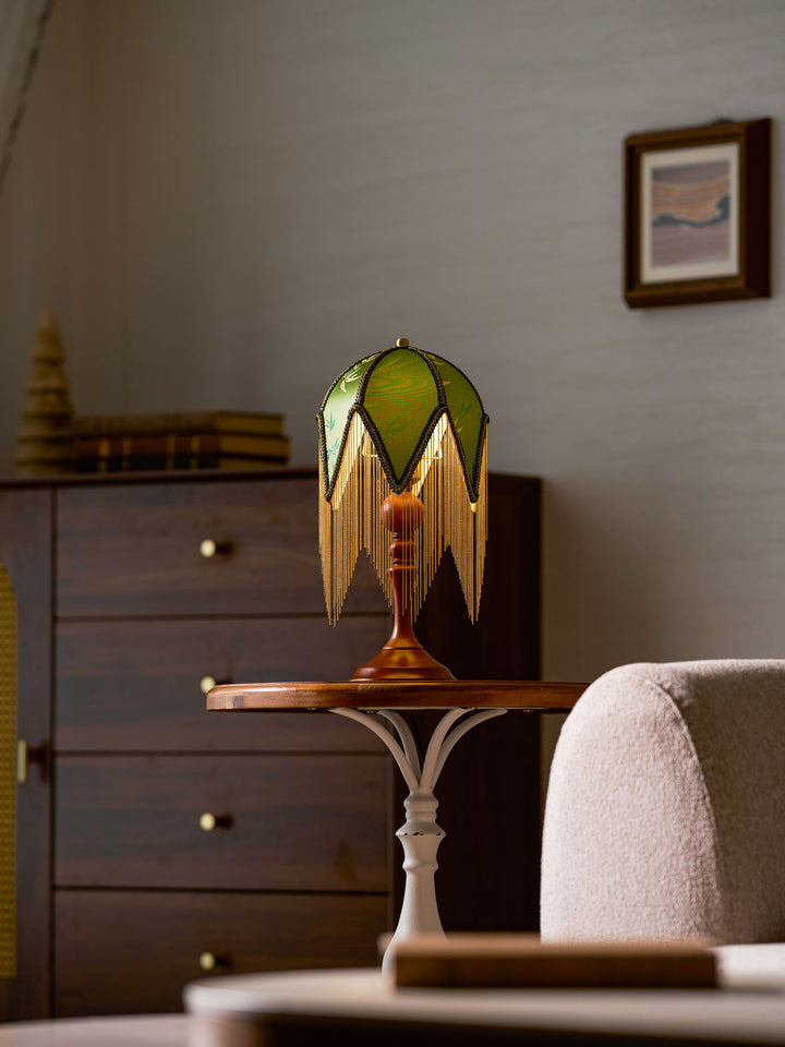 Victorian Fringe Table Lamp - Vakkerlight