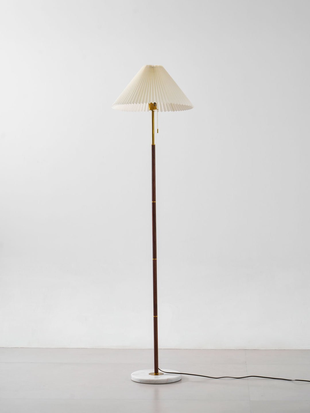 Vintage Pleated Floor Lamp - Vakkerlight
