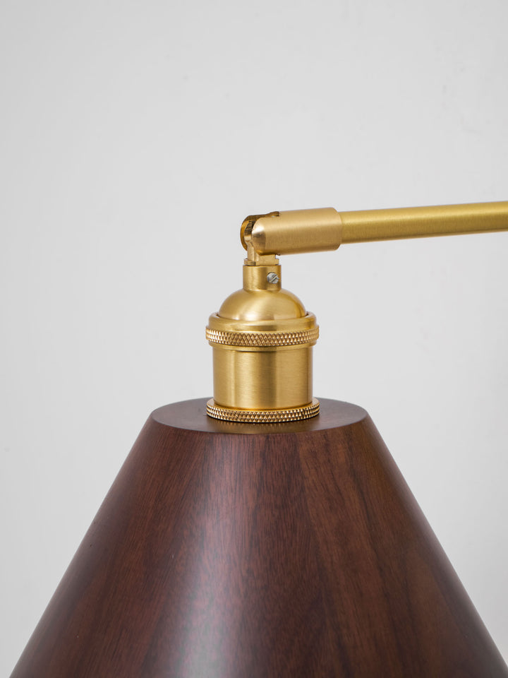 Vintage Wood Plug - in Wall Lamp - Vakkerlight