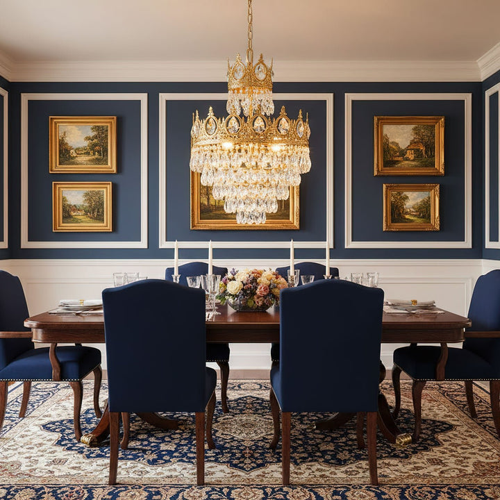 Vintage Crystal Chandelier - Vakkerlight