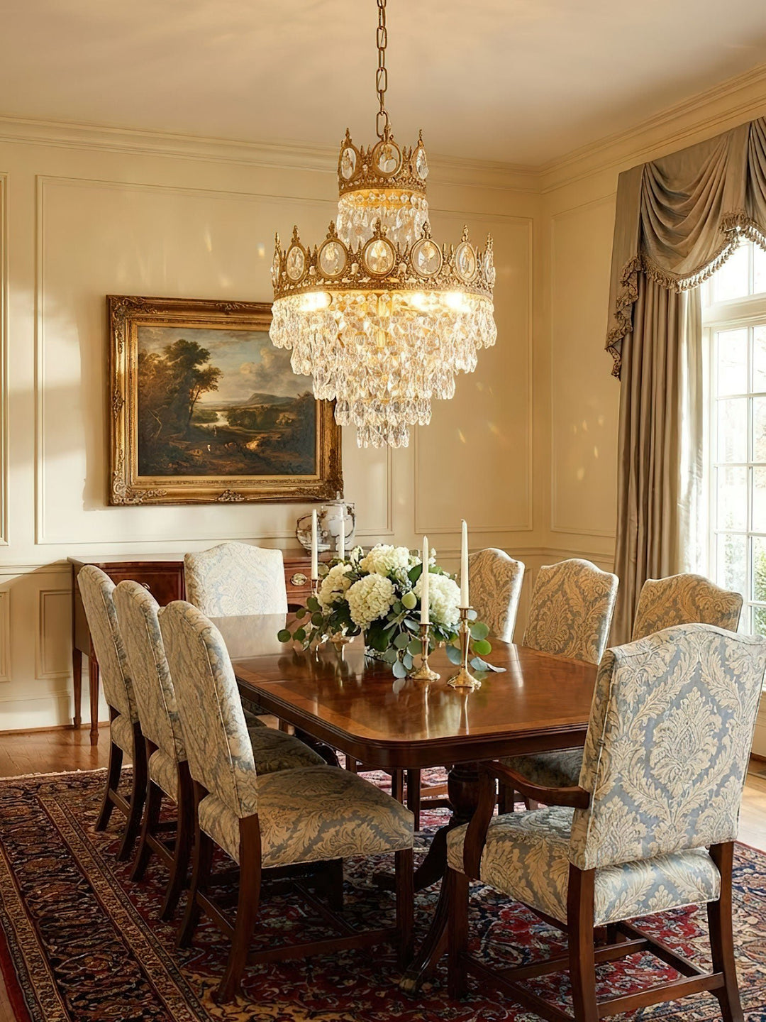 Vintage Crystal Chandelier - Vakkerlight