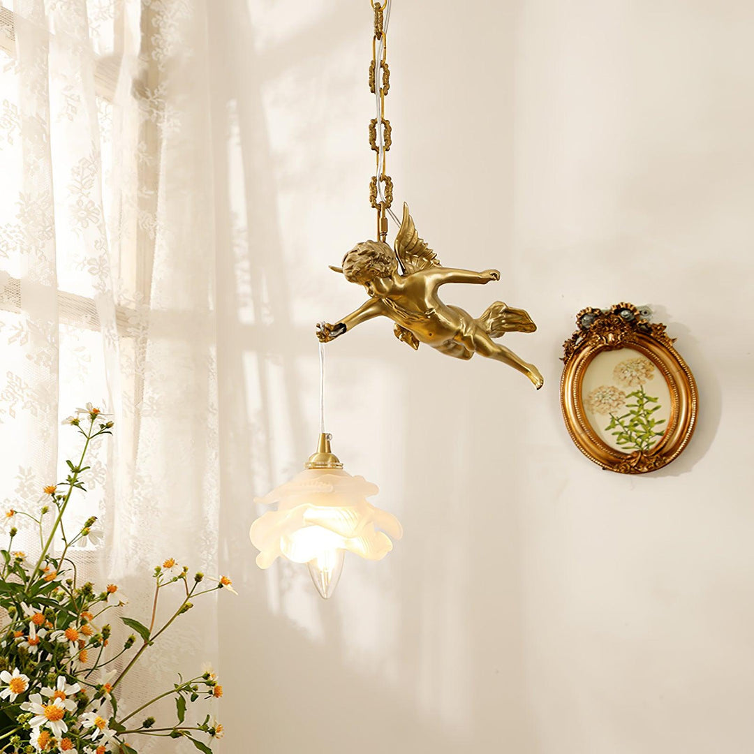 Vintage Angel Pendant Light - Vakkerlight