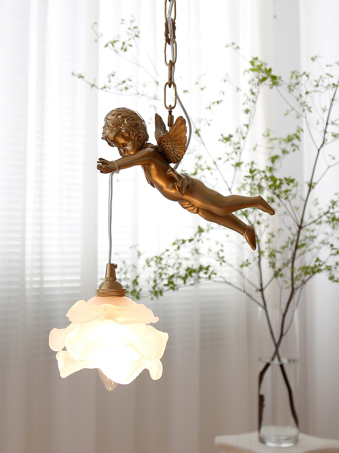 Vintage Angel Pendant Light - Vakkerlight