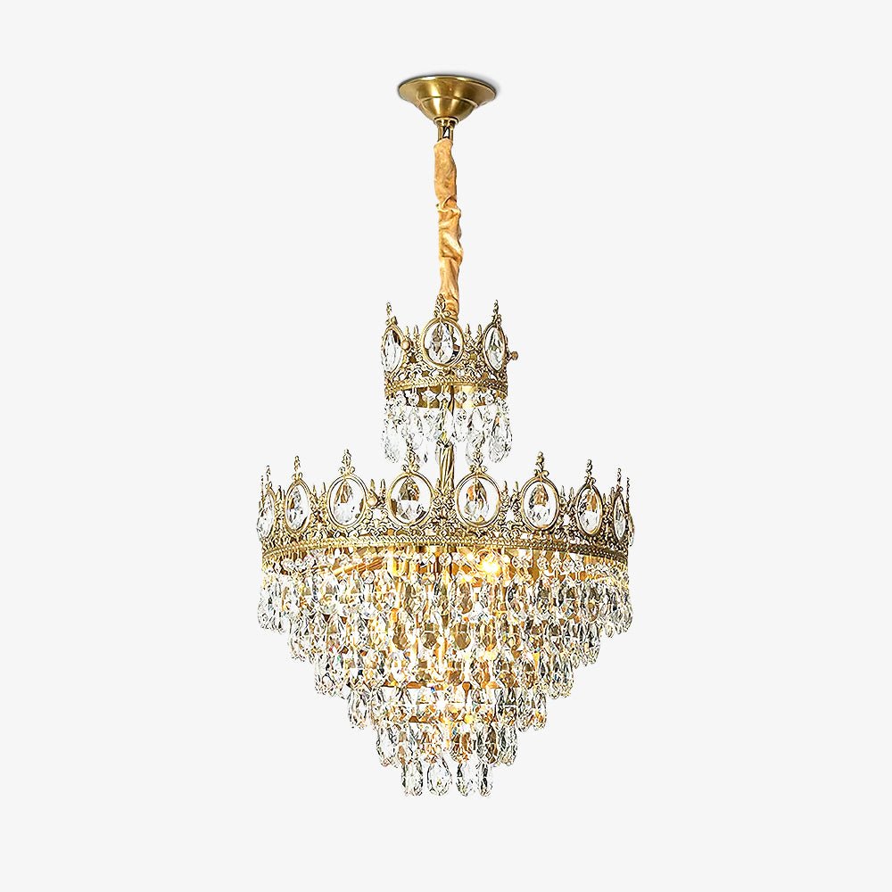 Vintage Crystal Chandelier - Vakkerlight