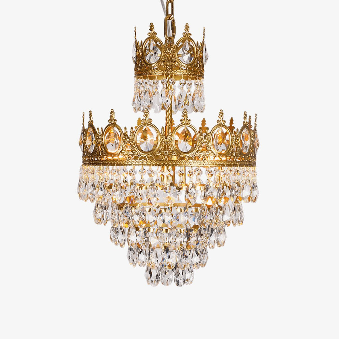 Vintage Crystal Chandelier - Vakkerlight