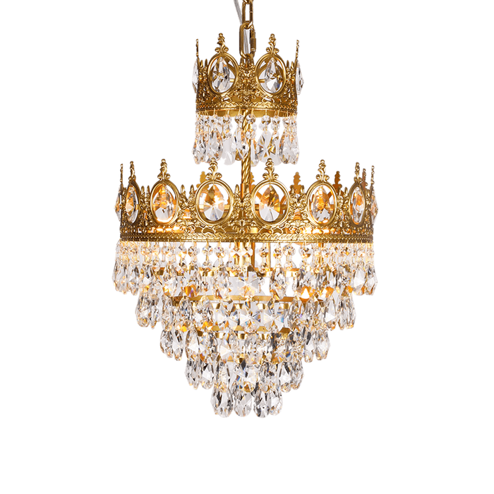 Vintage Crystal Chandelier - Vakkerlight