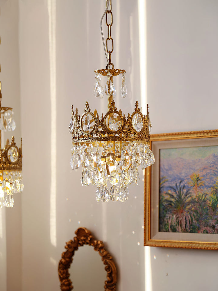 Vintage Crystal Chandelier - Vakkerlight