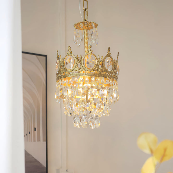 Vintage Crystal Chandelier - Vakkerlight