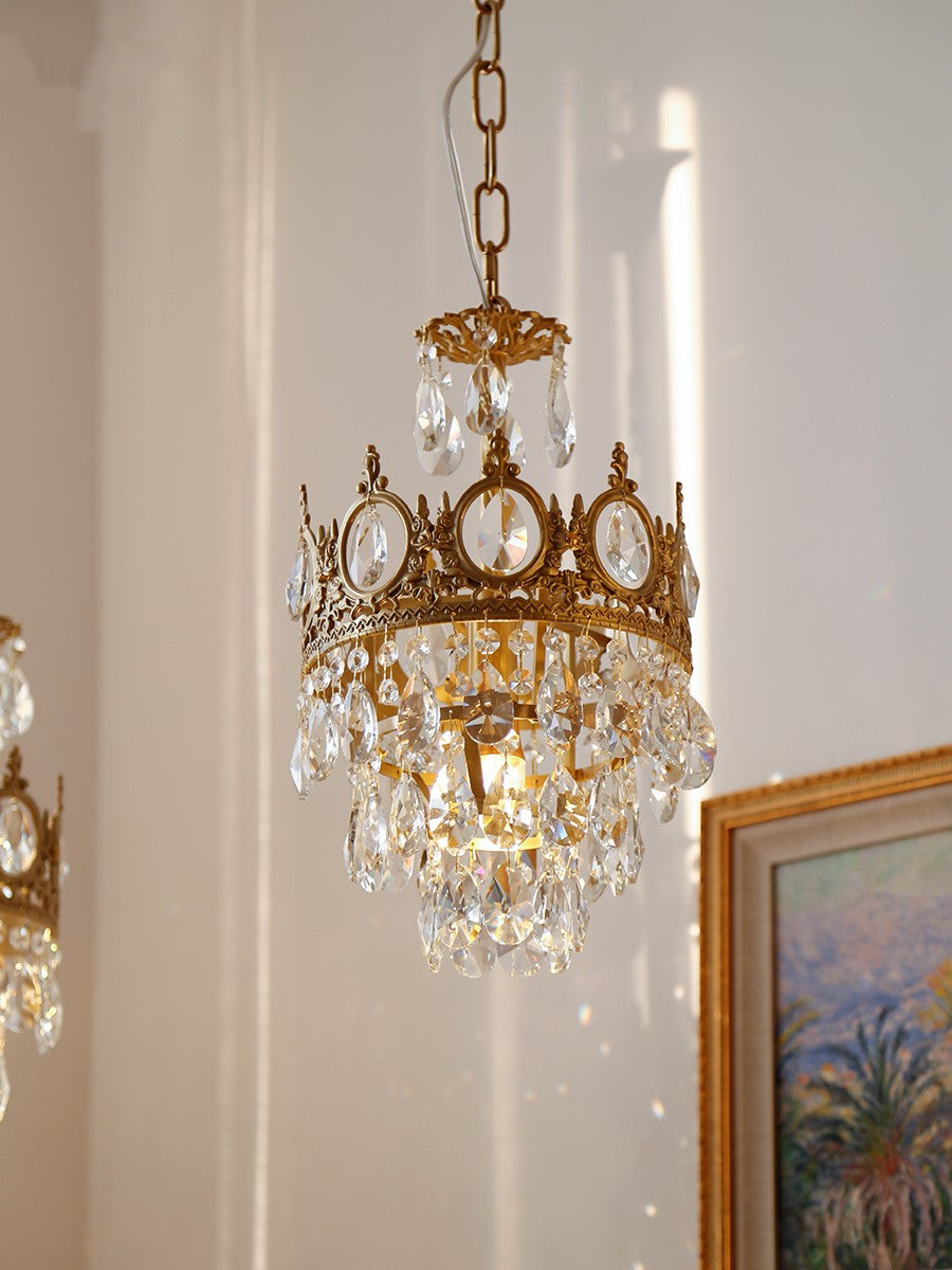 Vintage Crystal Chandelier - Vakkerlight