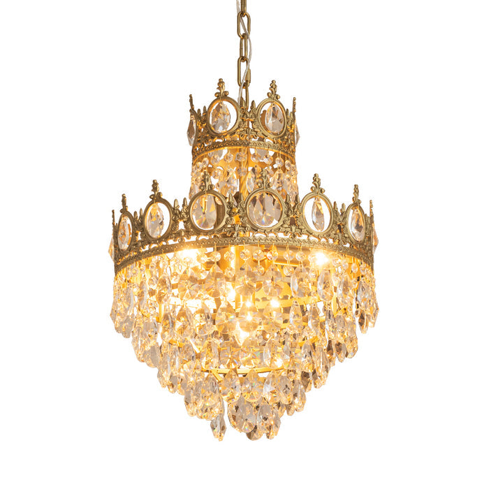 Vintage Crystal Chandelier - Vakkerlight