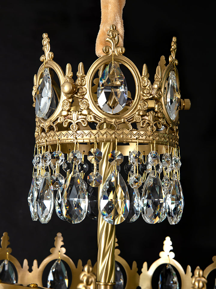 Vintage Crystal Chandelier - Vakkerlight