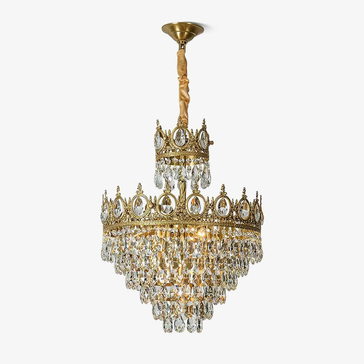 Vintage Crystal Chandelier - Vakkerlight