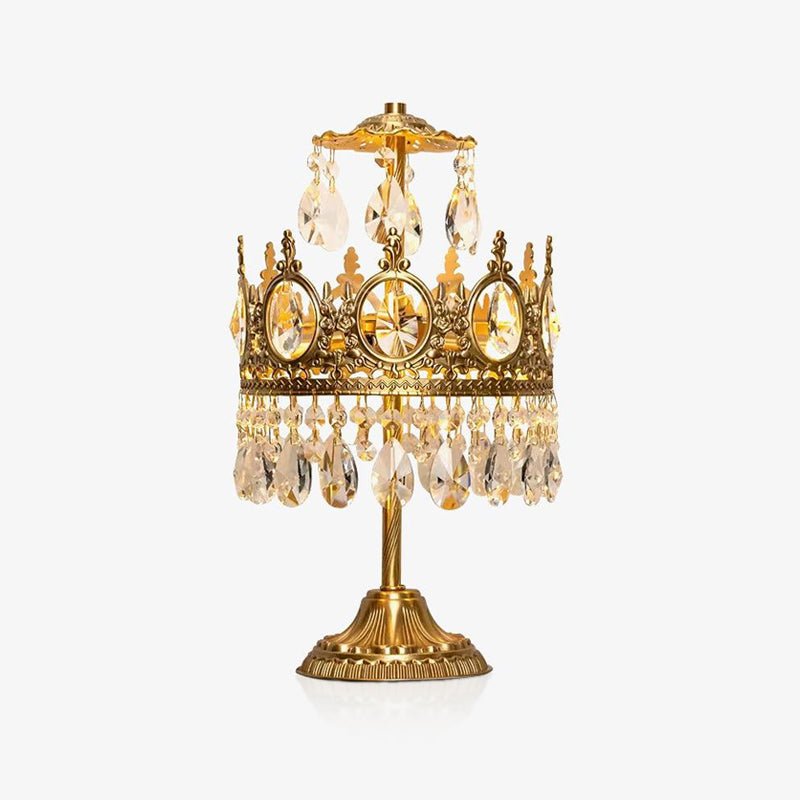 Vintage Crystal Table Light - Vakkerlight