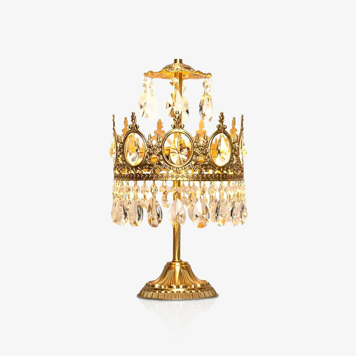 Vintage Crystal Table Light - Vakkerlight