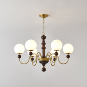 Vintage Curved Sphere Chandelier