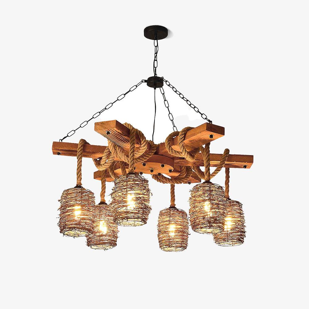 Vintage Farmhouse Chandelier - Vakkerlight