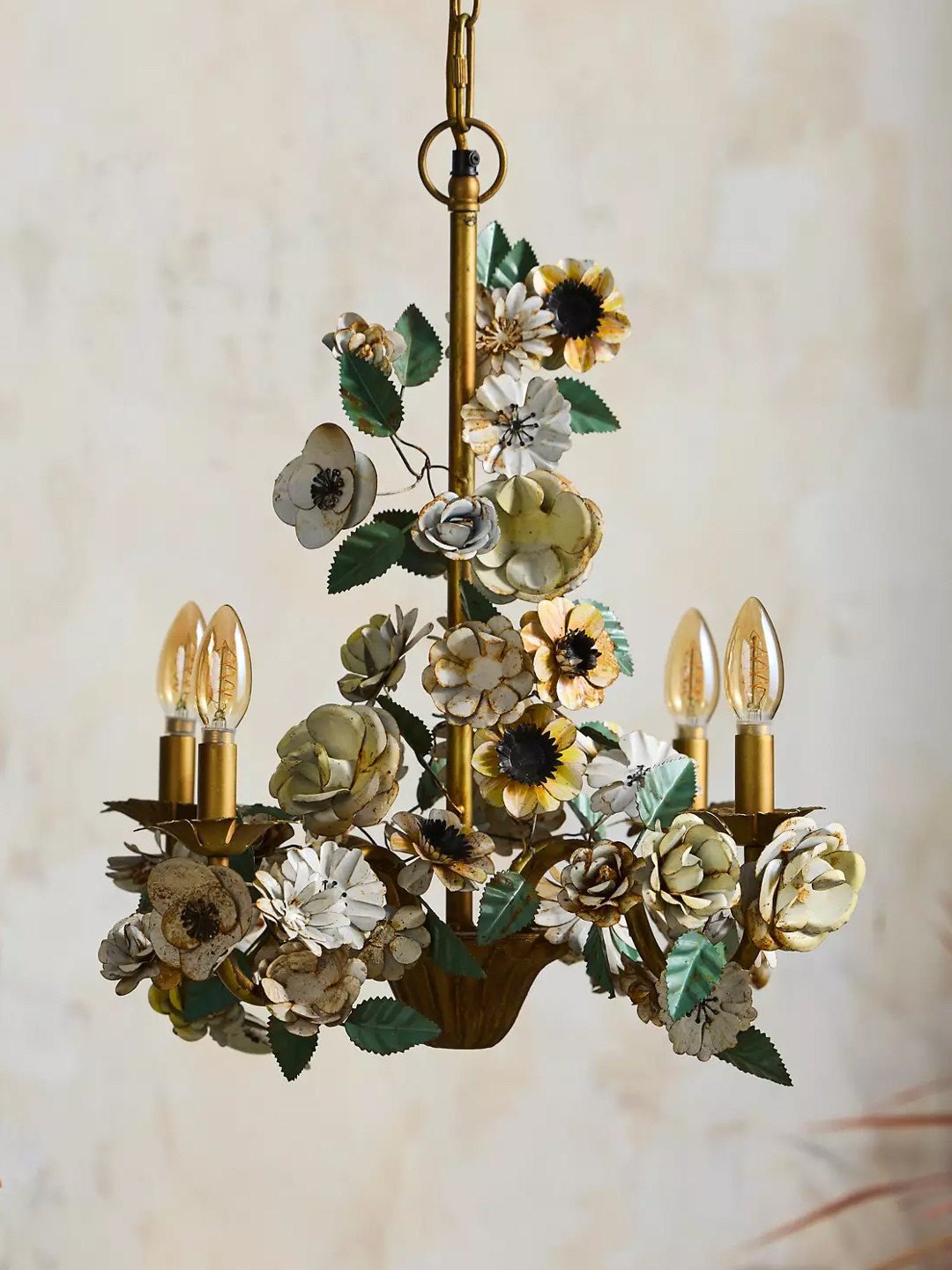 Vintage Floral Chandelier - Vakkerlight