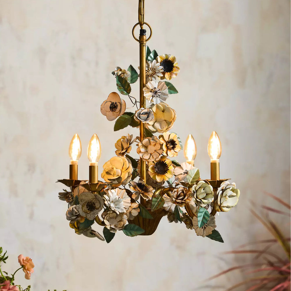 Vintage Floral Chandelier - Vakkerlight