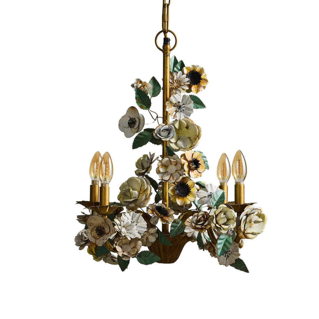 Vintage Floral Chandelier - Vakkerlight