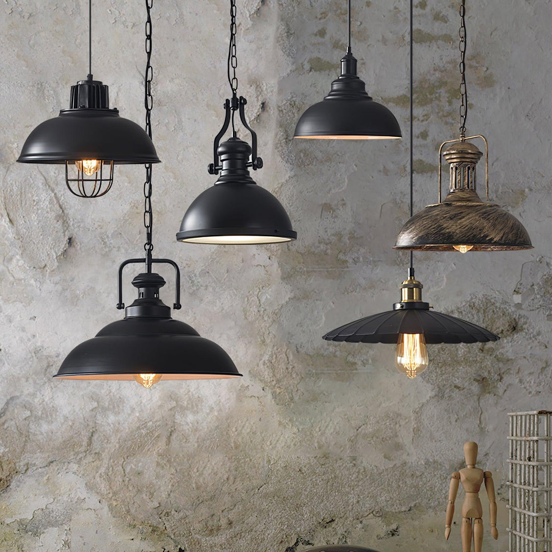 Vintage Industrial Collections Pendant Light - Vakkerlight